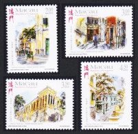 Macao Macau Paintings Of Macao By Didier Rafael Bayle 4v 1998 MNH SG#1071-1074 MI#992-995 Sc#957-960 - Neufs