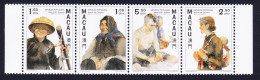 Macao Macau Tan-Ka Boat People Strip Of 4 1997 MNH SG#979-982 MI#904-907 Sc#868a - Unused Stamps