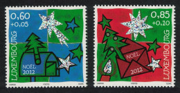Luxembourg Christmas 2v 2012 MNH SG#1962-1963 - Unused Stamps