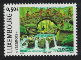 Luxembourg Hikers On Bridge Mullerthal 2004 MNH SG#1675 MI#1640 - Nuovi