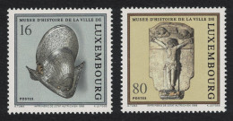 Luxembourg Museum Exhibits 2v 1998 MNH SG#1483-1484 MI#1454-1455 - Neufs