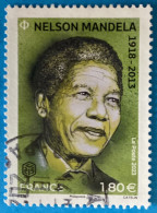 France 2023 : Nelson Mandela, Militant Anti-apartheid Et Homme Politique Sud-africain N° 5649 Oblitéré - Gebraucht
