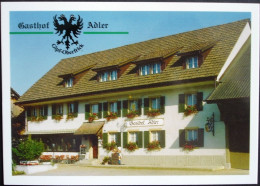 GIPF-OBERFRICK Gasthof Adler Familie R. + A. Rickenbach-Aebi - Zumsteg Druck Frick - Laufenburg 