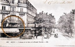 21 Cote D'Or DIJON Avenue De La Gare Et La Grande Taverne - Dijon