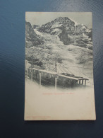 Cpa Précurseur Non écrite : Jungfraubahn, Eigergletscher Und Mönch. Stempel Auf Der Rückseite : Jungfraubahn 19 AUG 1901 - Andere & Zonder Classificatie