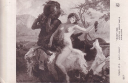 SALON DE PARIS(FEMME) NUE(VENDANGES) VIN - Peintures & Tableaux