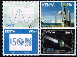 KENYA  / Oblitérés /Used / 2015 - 150 Ans De L'union Des Télécommunications - Kenya (1963-...)