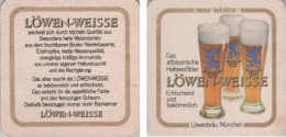 5001514 Bierdeckel Quadratisch - Löwenbräu - Löwen-Weisse - Sous-bocks