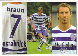 AK 214794 FOOTBALL / SOCCER / FUSSBALL - VFL Osnabrück - Marvin Braun - Fútbol