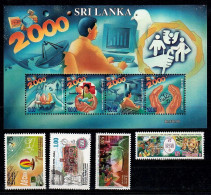 (0224-692) Sri Lanka  1987-2004 / Lot / Technology / Computer / IT   ** / Mnh Michel Ex 775-1482 - Sri Lanka (Ceylon) (1948-...)