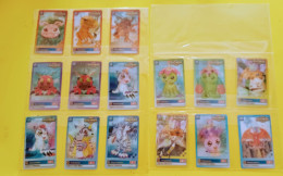 DIGIMON Digital Set Completo 15 Card Del 1999 - Other & Unclassified