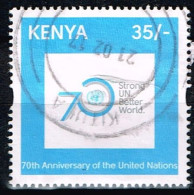 KENYA  / Oblitérés /Used / 2015 - 70 Ans De L'ONU - Kenya (1963-...)