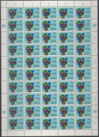 UNO  WIEN  1, Bogen (5x10), Postfrisch, Freimarken, 1979 - Unused Stamps