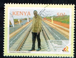 KENYA  / Oblitérés /Used / 2017 - Transports Ferroviaires - Kenya (1963-...)