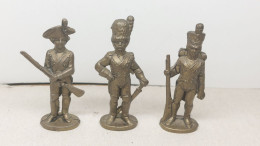 80's Ferrero - Kinder Surprise- Metal Figures - Maxi - Soldaten 18-19 Jahrhundert - Complete Set - Metalen Beeldjes