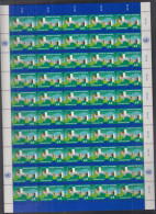 UNO  WIEN  3, Bogen (5x10), Postfrisch, Freimarken, 1979 - Unused Stamps