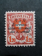 Suisse 1924/37 - Armoirie Surchargé B.I.T ( 1.20Frs ) - Oblitéré - Dienstmarken