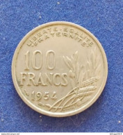 COIN FRANCIA 100 FRANCHI 1954 - 100 Francs