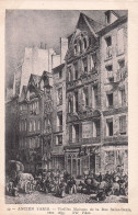 Ancien PARIS -  Vieilles Maisons De La Rue Saint Denis Vers 1835 - Other & Unclassified