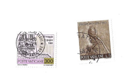Voyages Du Pape,Paul VI, - Used Stamps