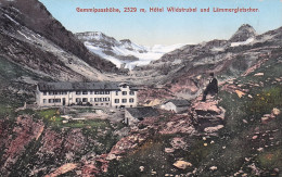 Valais - Gemmipasshohe, 2329 M , Hotel Wildstrubel Und Lammergletscher - Altri & Non Classificati