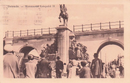 OOSTENDE - OSTENDE -  Monument Leopold II - Animée - Oostende