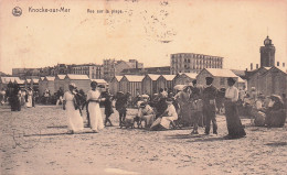 KNOKKE -  KNOCKE / MER  - Vue Sur La Plage - Knokke