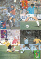 Lot De 4 Maxi-cartes 1er Jour Editions Jean Farcigny : Coupe Du Monde De Football France 1998 :  N° YT 3010/3013 - 1998 – Frankreich