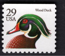 1096104982 1991 SCOTT 2484 (XX) POSTFRIS MINT NEVER HINGED - WOOD DUCK UPPERSIDE IMPERFORATED - Nuevos