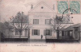 91 - ITTEVILLE - La Mairie Et L'école - Altri & Non Classificati