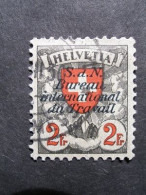 Suisse 1924/37 - Armoirie Surchargé B.I.T ( 2.00Frs ) - Oblitéré - Officials