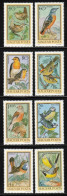 1973 Hungary Songbirds Set (** / MNH / UMM) - Uccelli Canterini Ed Arboricoli