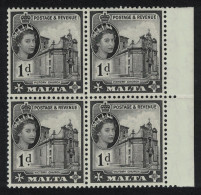 Malta Victory Church 1d Block Of 4 1956 MNH SG#314 - Malta (...-1964)