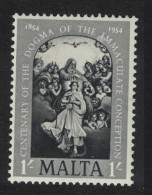 Malta Dogma Of The Immaculate Conception 1Sh 1954 MNH SG#265 - Malte (...-1964)