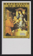 Mali 'Virgin And Child' Lotto Christmas Imperf 1984 MNH SG#1059 - Mali (1959-...)