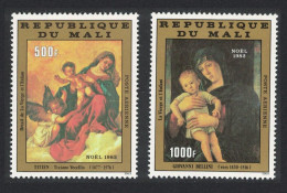 Mali Titian Bellini Christmas Religious Paintings 2v 1982 MNH SG#945-946 - Mali (1959-...)