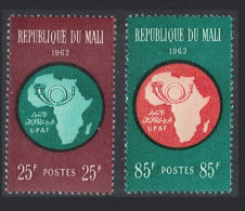 Mali African Postal Union Commemoration 2v 1962 MNH SG#51-52 - Mali (1959-...)