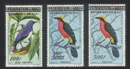Mali Birds Overprinted 'REPUBLIQUE DU MALI' 3v KEY VALUES 1960 MNH SG#17=20 - Mali (1959-...)