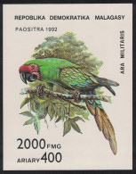 Malagasy Rep. Parrot Bird MS 1993 MNH SG#MS962 MI#Block 209 - Madagascar (1960-...)
