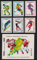 Malagasy Rep. Winter Olympic Games Albertville 6v+MS 1991 MNH SG#863-MS869 - Madagascar (1960-...)