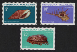 Malagasy Rep. Shells 3v 1970 MNH SG#184-186 - Madagascar (1960-...)
