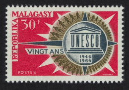 Malagasy Rep. 20th Anniversary Of UNESCO 1966 MNH SG#124 - Madagaskar (1960-...)