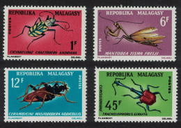 Malagasy Rep. Insects 4v 1966 MNH SG#112-115 - Madagascar (1960-...)