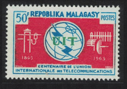 Malagasy Rep. ITU Centenary 1965 MNH SG#94 - Madagaskar (1960-...)