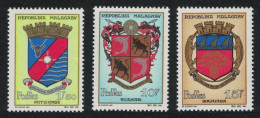 Malagasy Rep. Town Arms Part 1 1964 MNH SG#71-74 - Madagascar (1960-...)