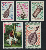 Malagasy Rep. Musical Instruments 5v 1965 MNH SG#88-92 - Madagascar (1960-...)