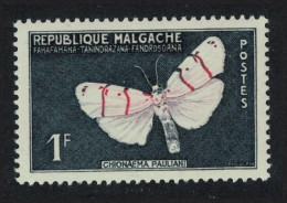 Malagasy Rep. Butterfly 'Chionaema Pauliani' 1960 MNH SG#10 MI#448 Sc#309 - Madagaskar (1960-...)