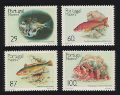 Madeira Fishes 4v 1989 MNH SG#250-253 - Madère