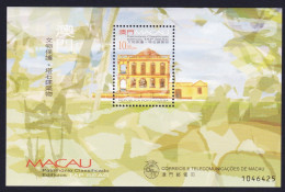 Macao Macau Buildings 1st Series MS 1999 MNH SG#MS1121 MI#Block 68 Sc#1000 - Unused Stamps