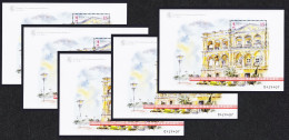 Macao Macau Paintings By Didier Bayle 5 MSs 1998 MNH SG#MS1075 - Ongebruikt